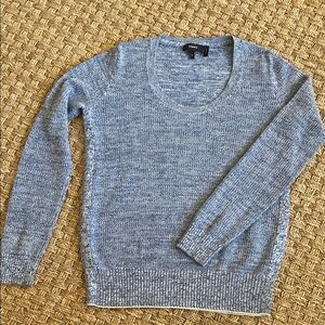 Theory Blue Knit Sweater sz P